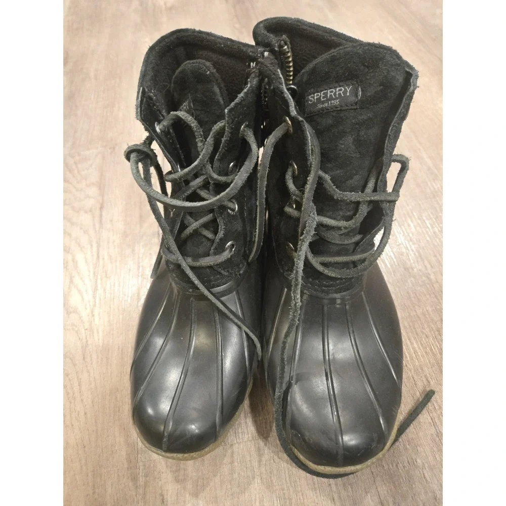 Sperry women black